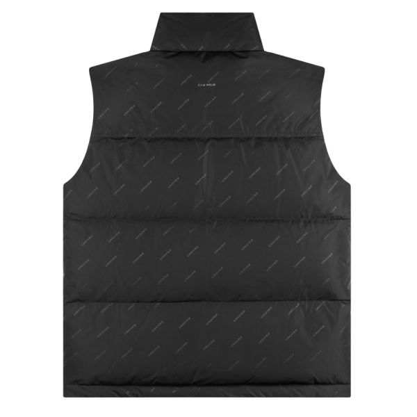 Croyez Allover Bodywarmer Zwart