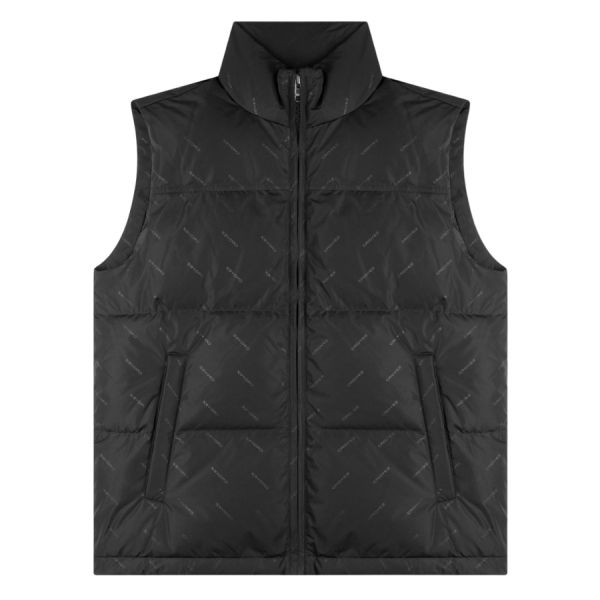 Croyez Allover Bodywarmer Zwart