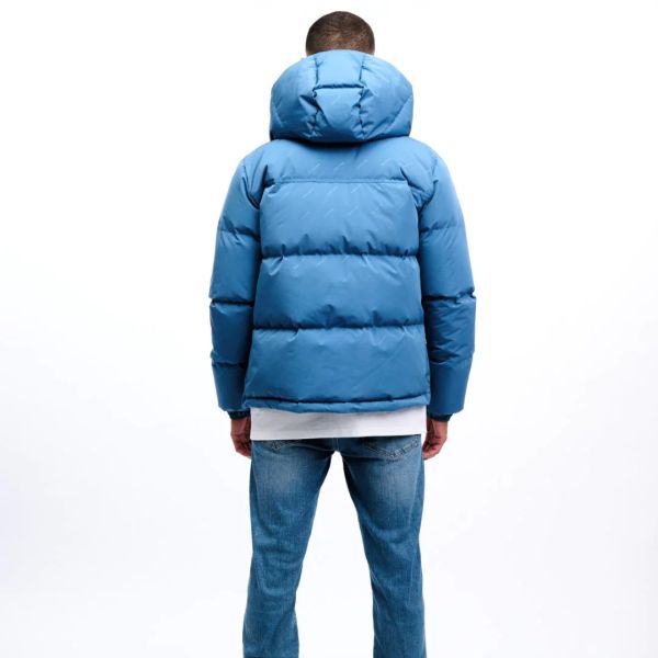 Croyez Allover Puffer Blauw