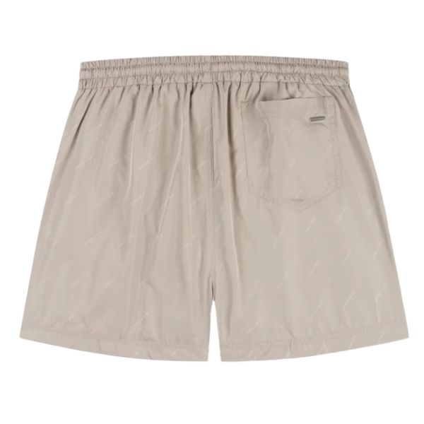 Croyez Allover Zwembroek Beige