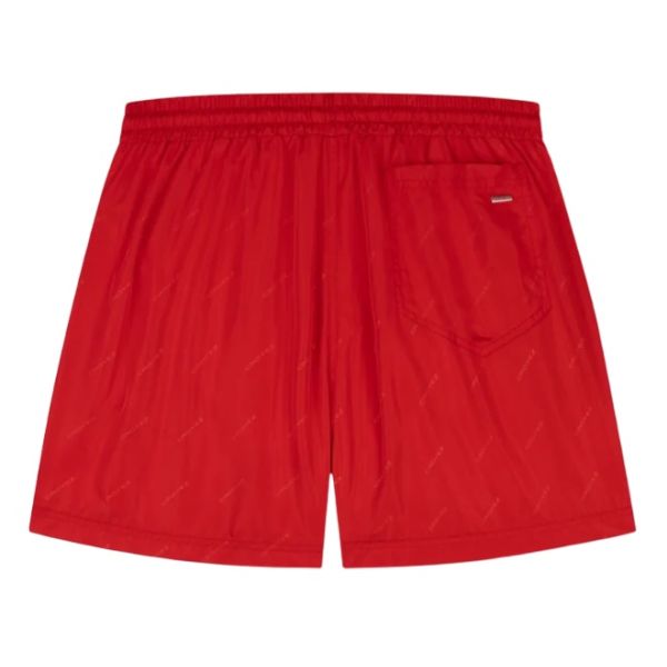 Croyez Allover Zwembroek Rood