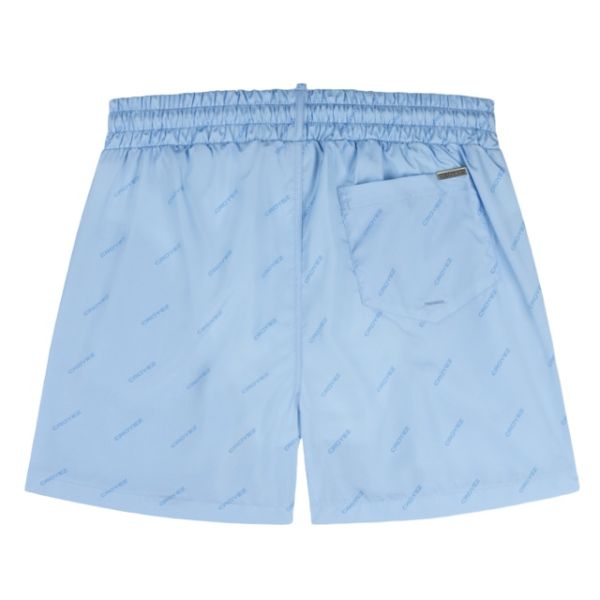 Croyez Allover Zwembroek Licht Blauw