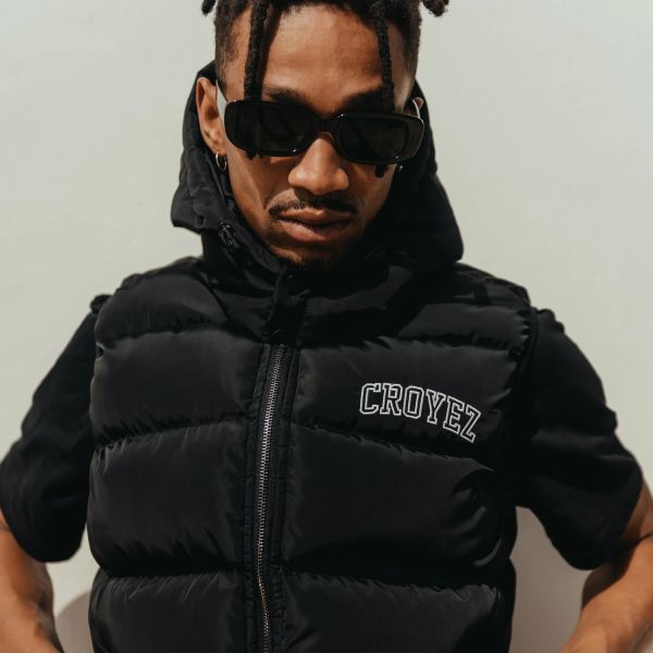 Croyez Arch Bodywarmer Zwart