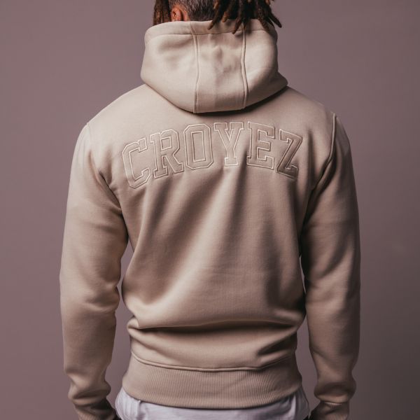 Croyez Arch Hoodie Beige