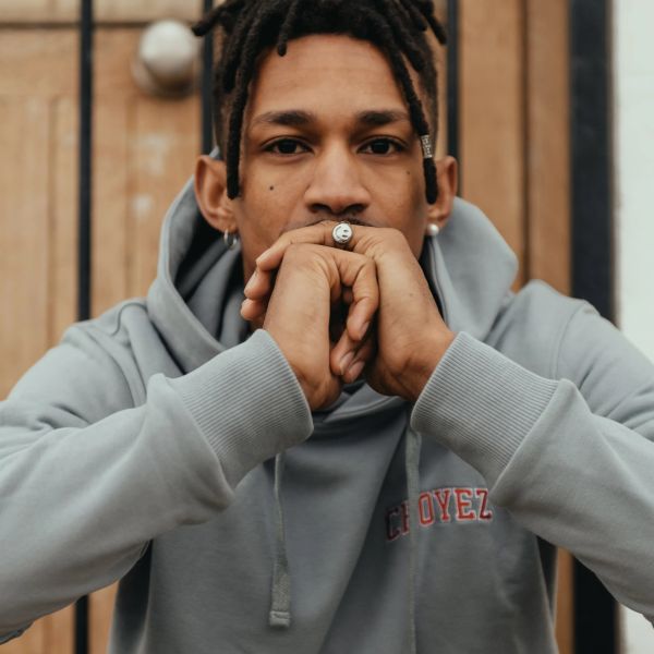 Croyez Arch Hoodie Grijs