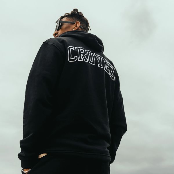 Croyez Arch Hoodie Zwart