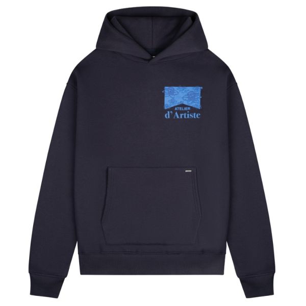 Croyez Atelier Flower Hoodie Navy