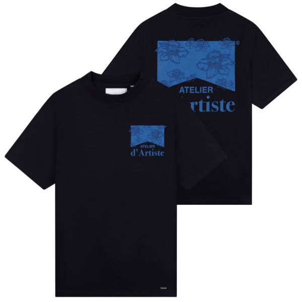 Croyez Atelier Flower T-shirt Navy