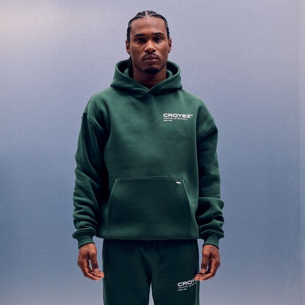 Croyez Atelier Hoodie Donker Groen