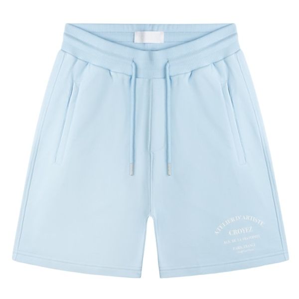 Croyez Atelier Korte Broek Licht Blauw