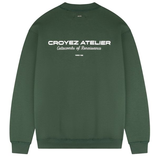 Croyez Atelier Sweater Donker Groen