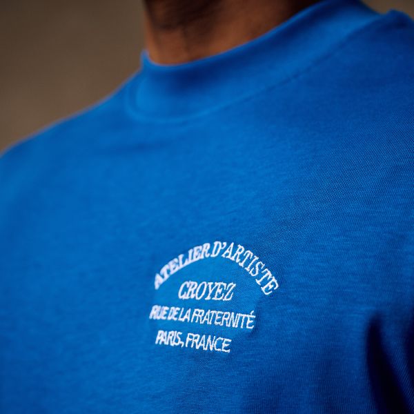Croyez Atelier T-shirt Blauw