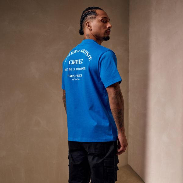 Croyez Atelier T-shirt Blauw