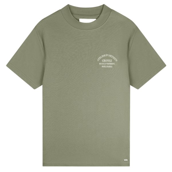 Croyez Atelier T-shirt Donker Groen