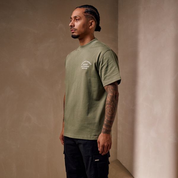 Croyez Atelier T-shirt Donker Groen