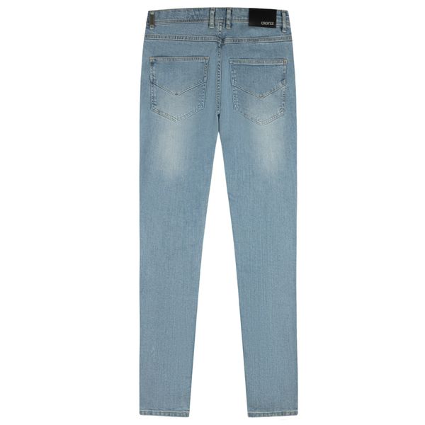 croyez ch1 distressed jeans blauw