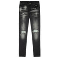 croyez ch1 distressed jeans zwart