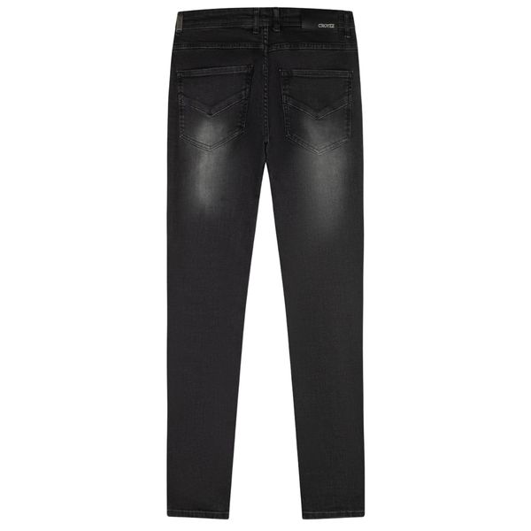 croyez ch1 distressed jeans zwart