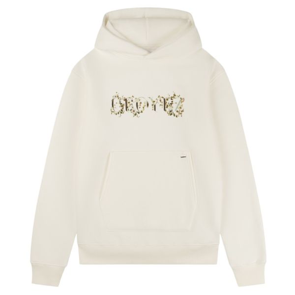 Croyez Chrome Flower Hoodie Off White