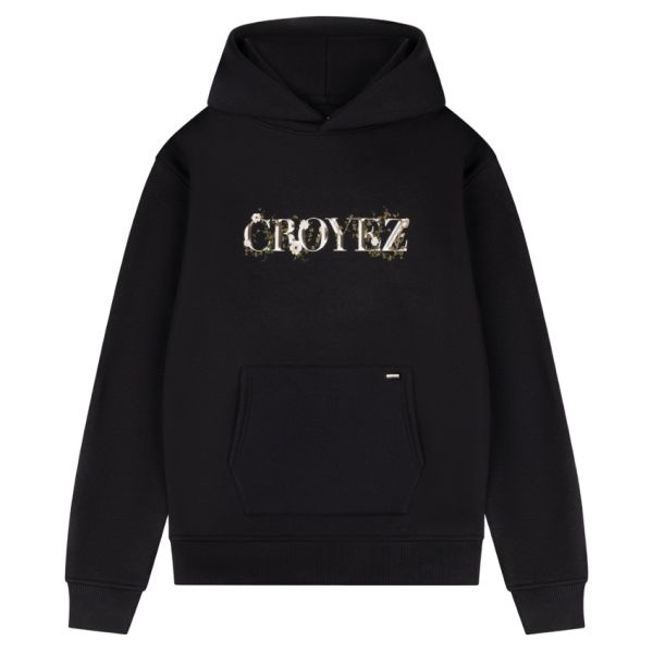Croyez Chrome Flower Hoodie Zwart