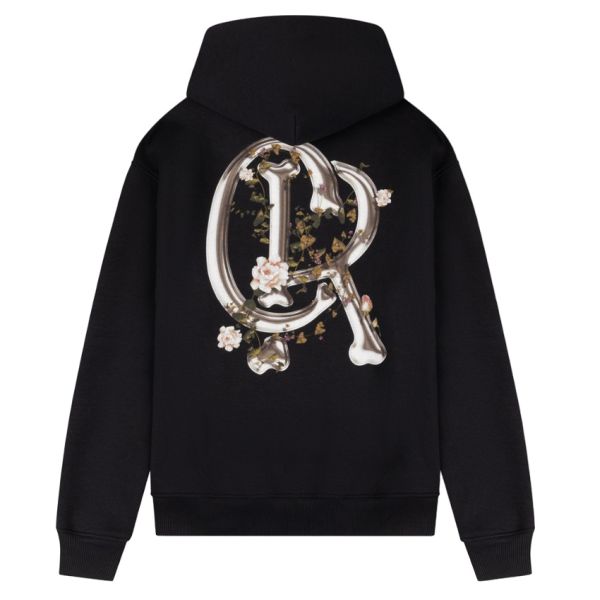 Croyez Chrome Flower Hoodie Zwart