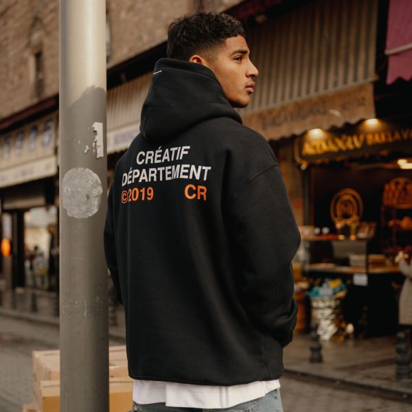 Croyez Créatif Département Hoodie Zwart