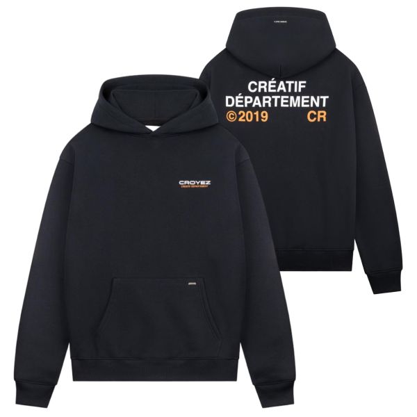 Croyez Créatif Département Hoodie Zwart
