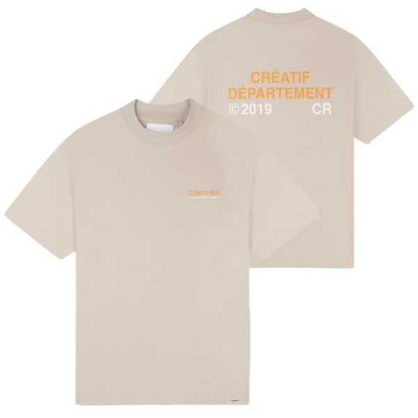 Croyez Créatif Département T-shirt Beige