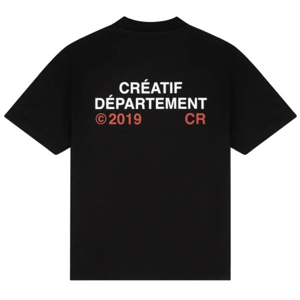 Croyez Créatif Département T-shirt Zwart