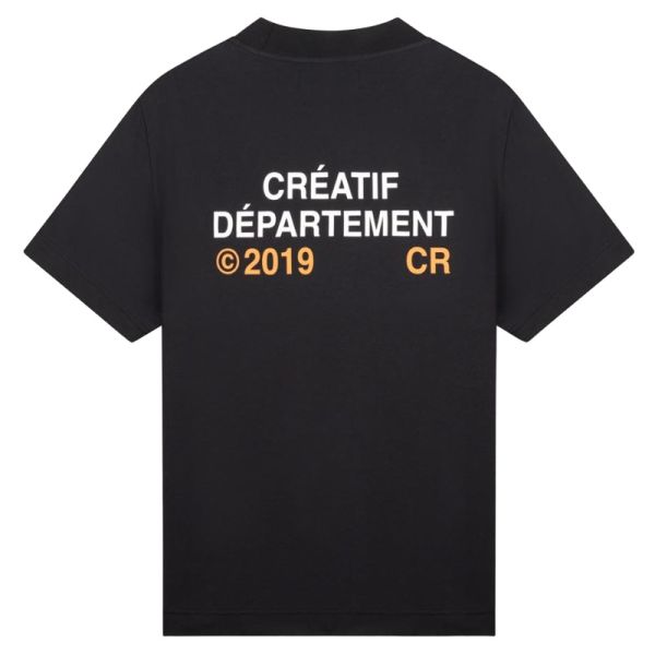 Croyez Créatif Département T-shirt Zwart