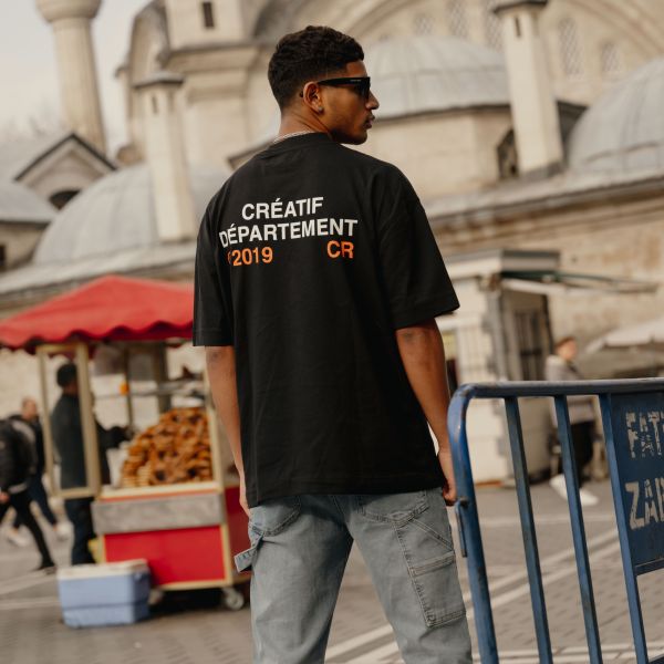 Croyez Créatif Département T-shirt Zwart