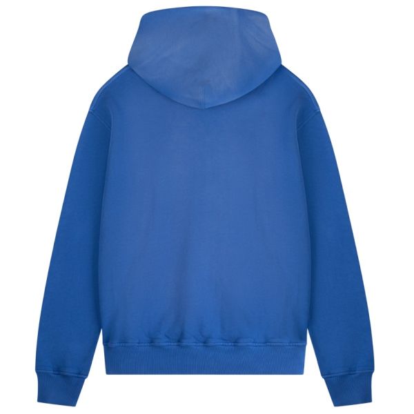 Croyez Cutout Hoodie Blauw