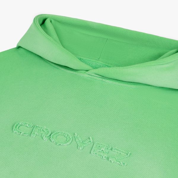 Croyez Cutout Hoodie Groen