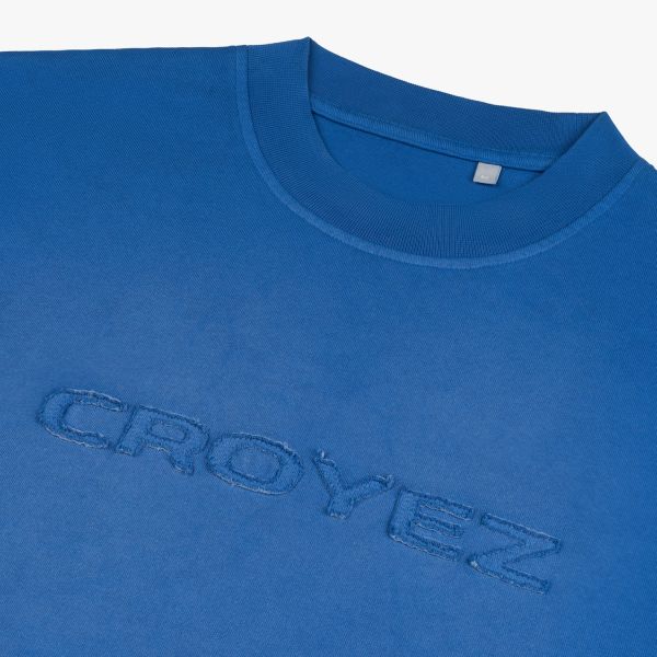 Croyez Cutout T-shirt Blauw