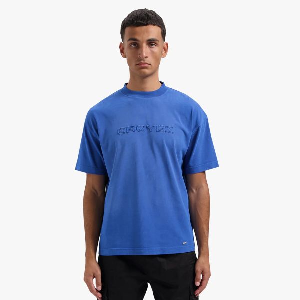 Croyez Cutout T-shirt Blauw