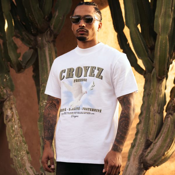 Croyez Dove of Peace T-shirt Wit