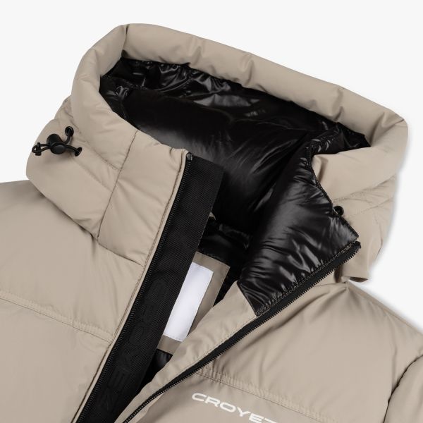 Croyez Down Puffer Beige
