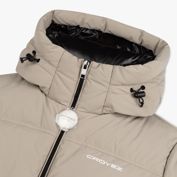 Croyez Down Puffer Beige