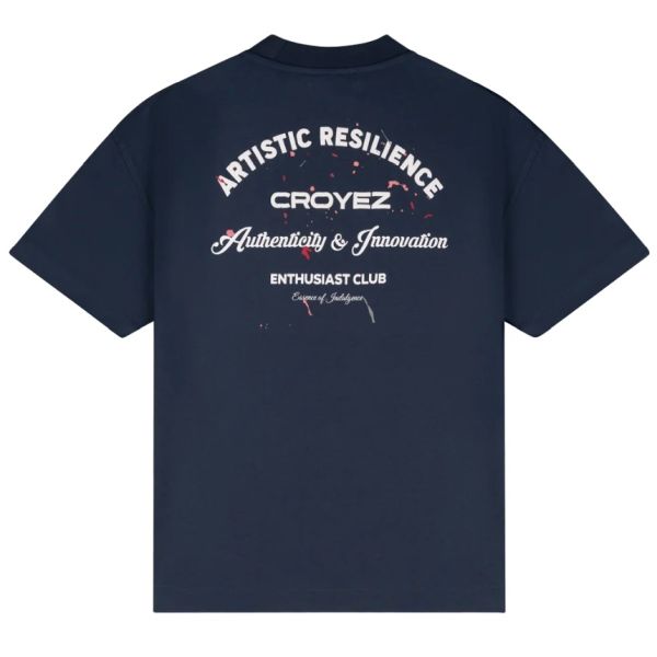 Croyez Enthusiast Club T-shirt Navy