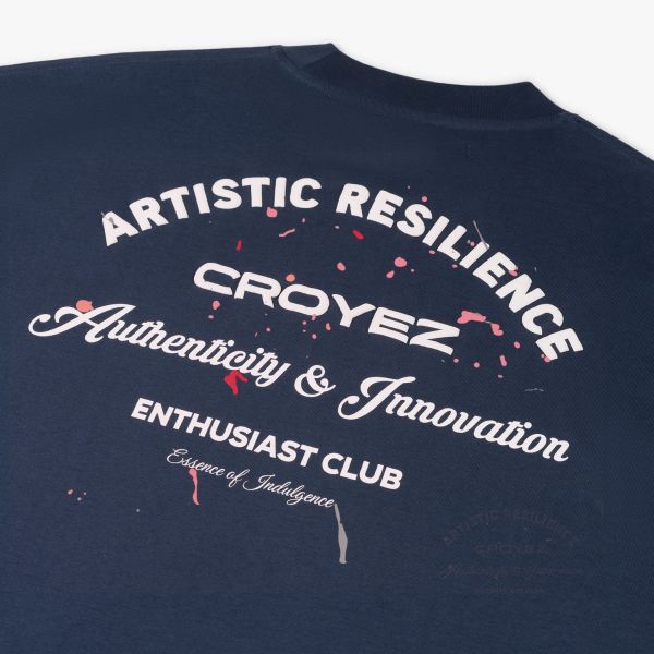Croyez Enthusiast Club T-shirt Navy