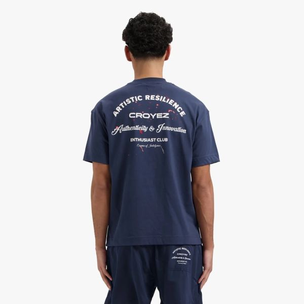 Croyez Enthusiast Club T-shirt Navy