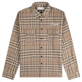 Croyez Essence Flannel Overshirt Bruin/Beige