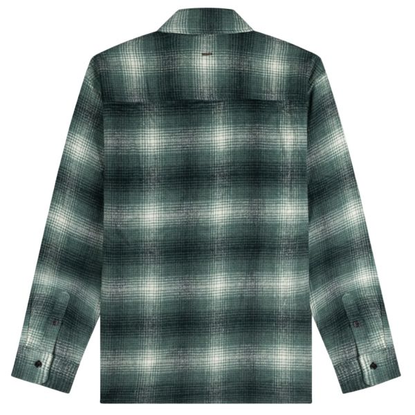 Croyez Essence Flannel Overshirt Groen/Zwart