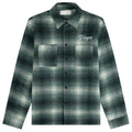 Croyez Essence Flannel Overshirt Groen/Zwart