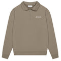 Croyez Etiquette Half Zip Sweater Groen