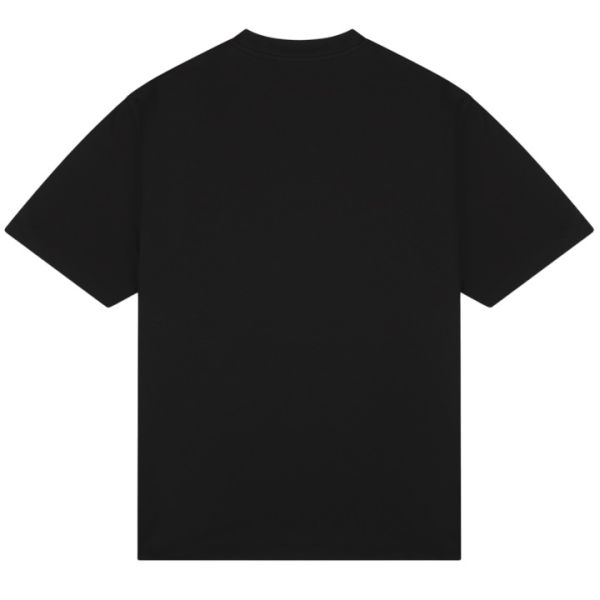 Croyez Étiquette T-shirt Zwart