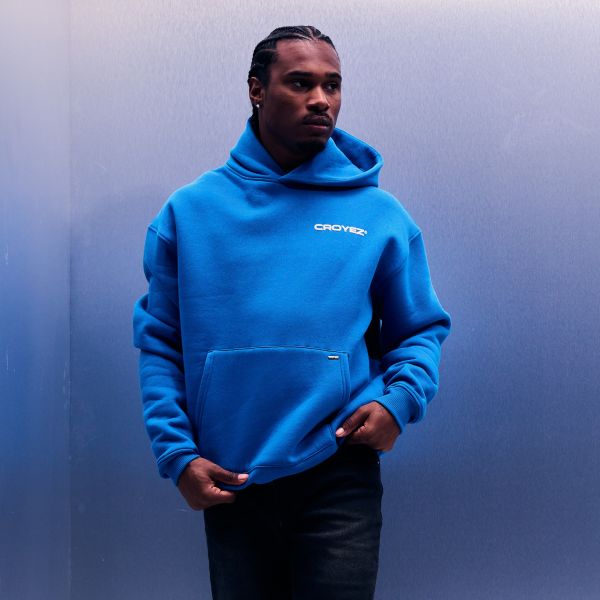 Croyez Family Owned Business Hoodie Blauw