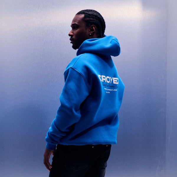 Croyez Family Owned Business Hoodie Blauw