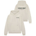 Croyez Family Owned Business Hoodie Off White