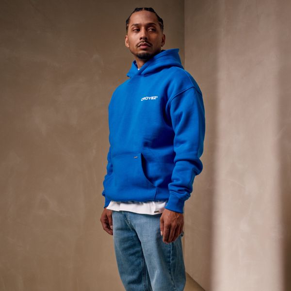 Croyez Family Owned Business Hoodie Blauw